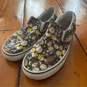 Vans Peanuts Snoopy Slip Ons
